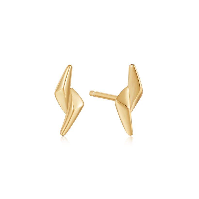 Ania Haie Gold Double Spike Stud Earrings E051 - 02GAnia HaieE051 - 02G