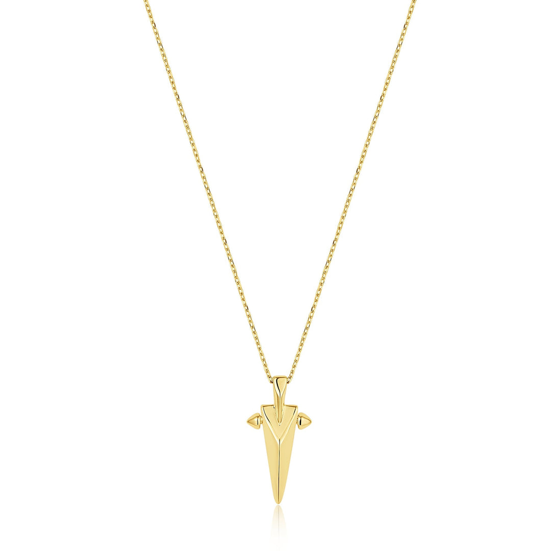 Ania Haie Gold Geometric Point Pendant Necklace N053 - 03GAnia HaieN053 - 03G