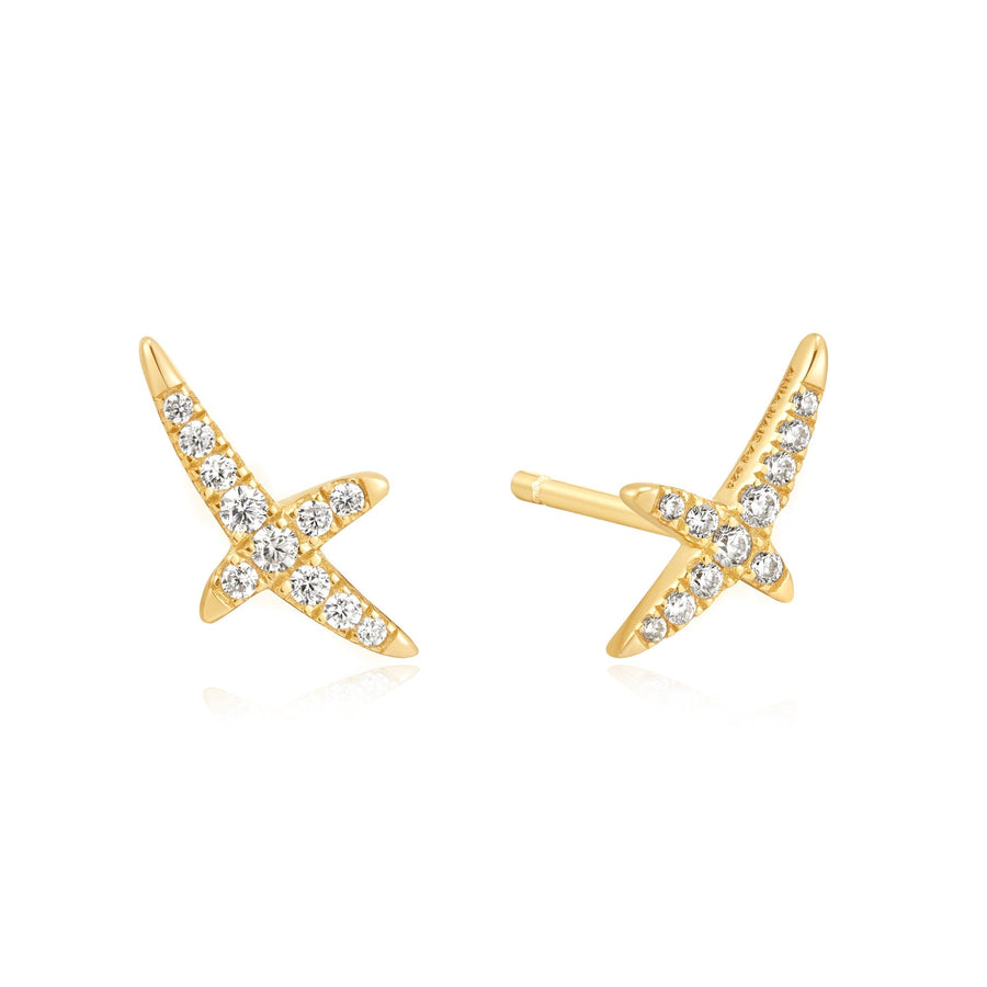 Ania Haie Gold Kiss Pavé Studs E057 - 02GAnia HaieE057 - 02G