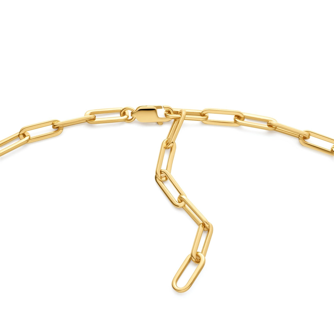 Ania Haie Gold Linked Chunky Chain Necklace N060 - 06GAnia HaieN060 - 06G