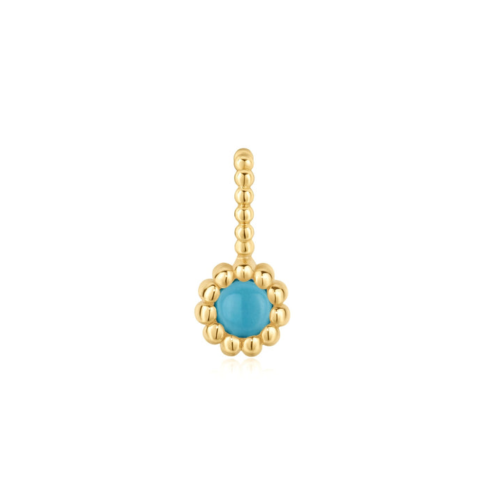 Ania Haie Gold Malachite Turquoise Charm NC060 - 10GAnia HaieNC060 - 10G