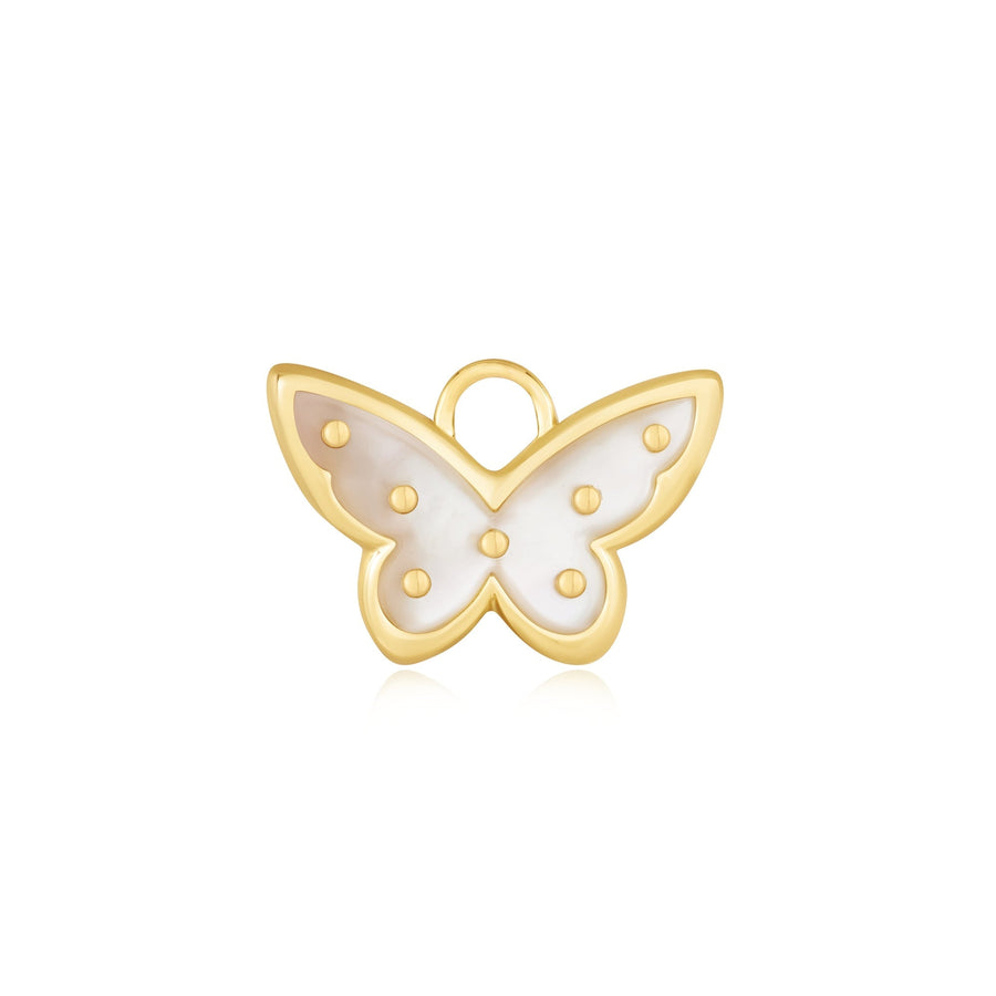 Ania Haie Gold Mother Of Pearl Butterfly Earring Charm EC055 - 04GAnia HaieEC055 - 04G