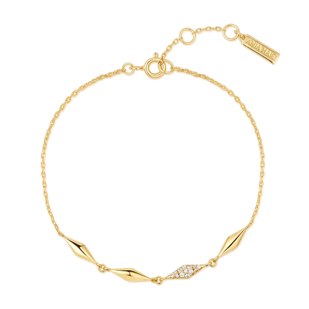 Ania Haie Gold Multi Sparkle Bracelet B061 - 04GAnia HaieB061 - 04G