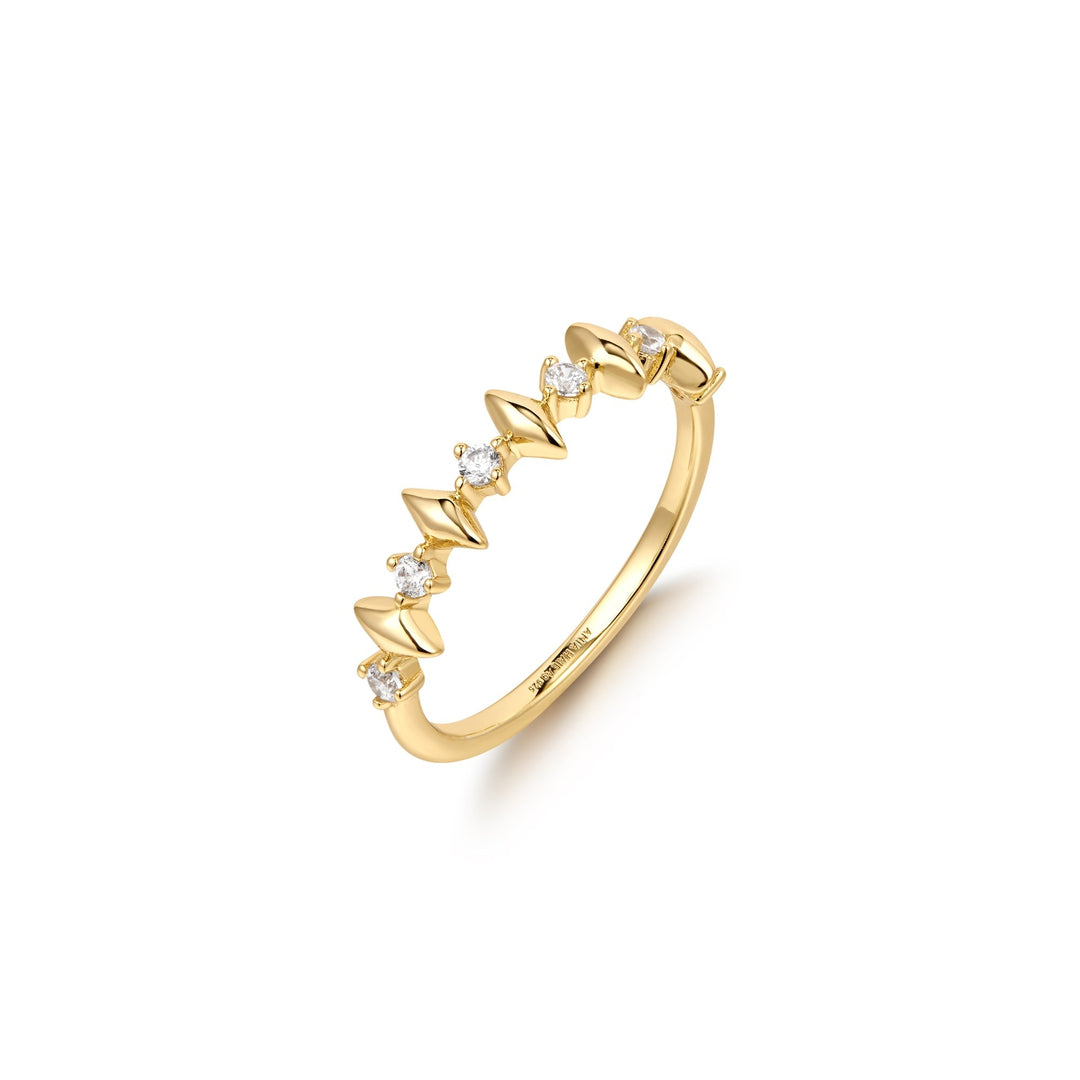 Ania Haie Gold Multi Sparkle Ring R061 - 03GAnia HaieR061 - 03G - 52