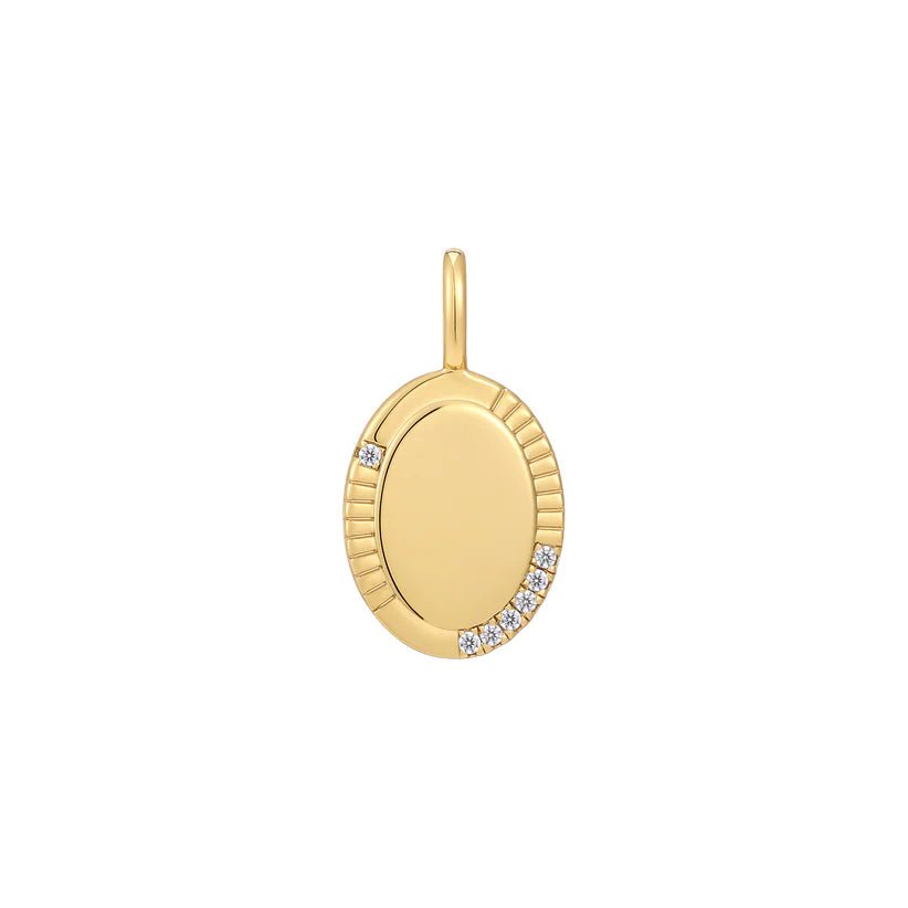 Ania Haie Gold Oval Charm NC048 - 16GAnia HaieNC048 - 16G