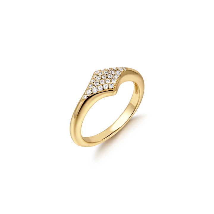 Ania Haie Gold Pave Sparkle Ring R061 - 05GAnia HaieR061 - 05G - 52