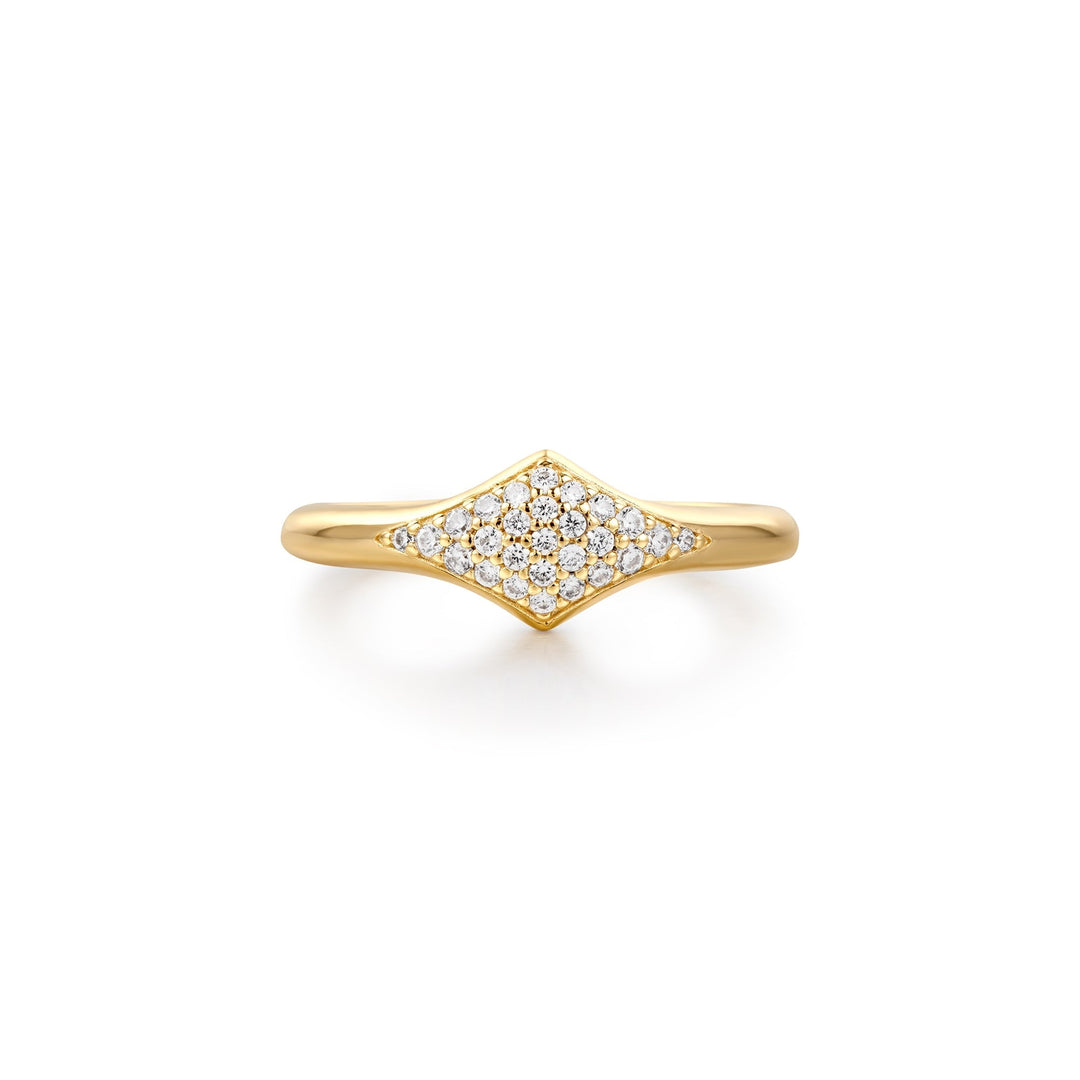 Ania Haie Gold Pave Sparkle Ring R061 - 05GAnia HaieR061 - 05G - 52