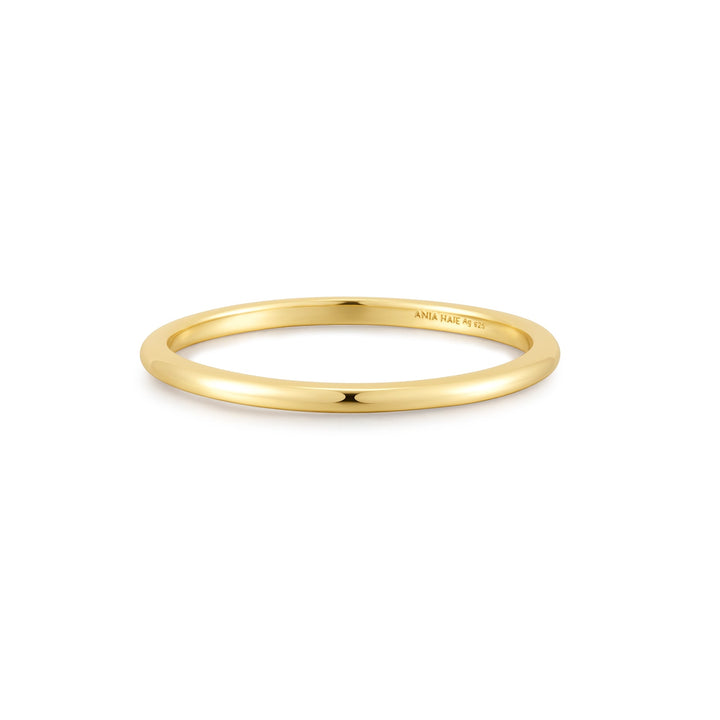 Ania Haie Gold Plain Ring R058 - 01GAnia HaieR058 - 01G - 52