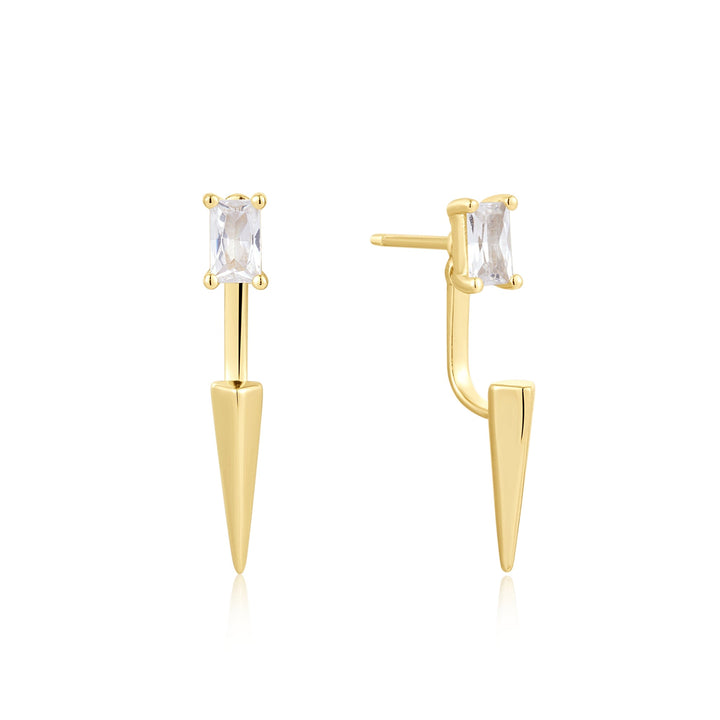 Ania Haie Gold Point Stud Ear Jackets E053 - 06GAnia HaieE053 - 06G