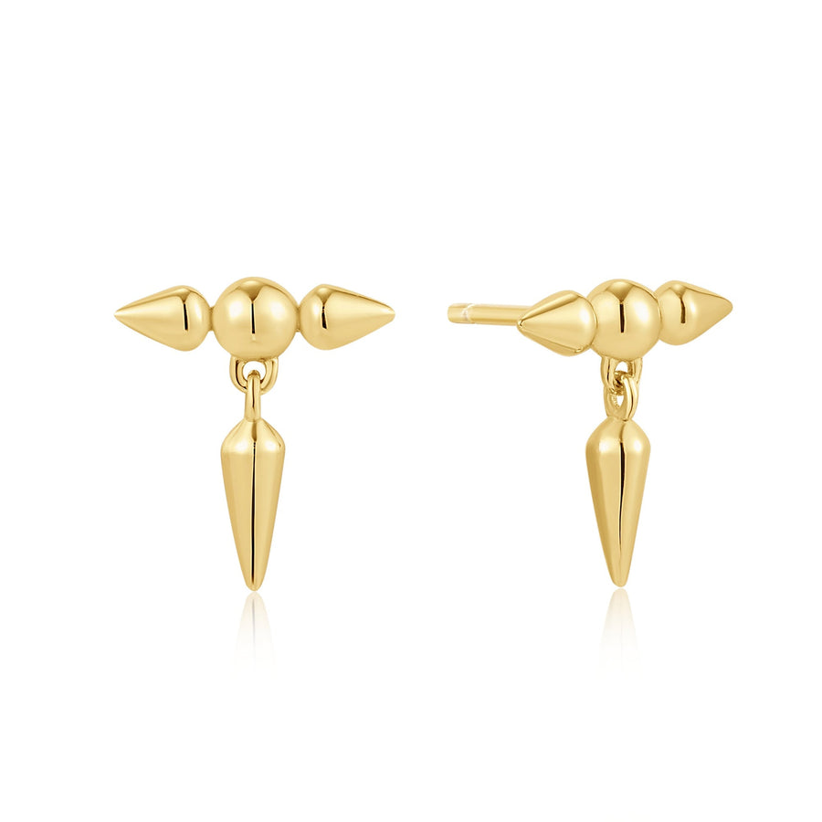 Ania Haie Gold Point Stud Earrings E053 - 03GAnia HaieE053 - 03G