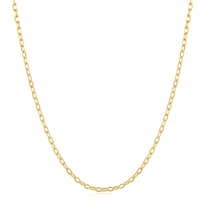 Ania Haie Gold Rectangle Link Chain Necklace N060 - 03GAnia HaieN060 - 03G