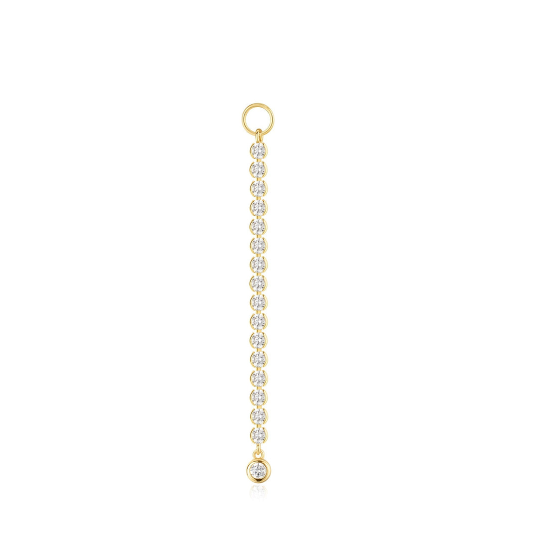 Ania Haie Gold Row Bezel Earring Charm EC060 - 07GAnia HaieEC060 - 07G