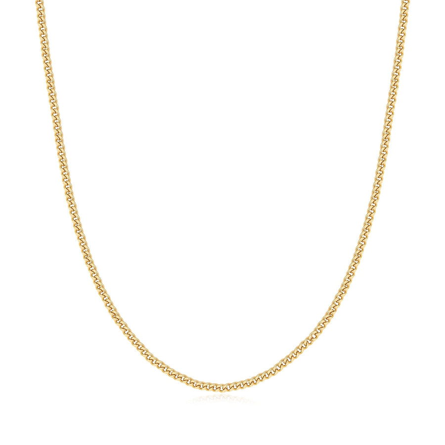 Ania Haie Gold Shiny Curb Necklace N059 - 07GAnia HaieN059 - 07G