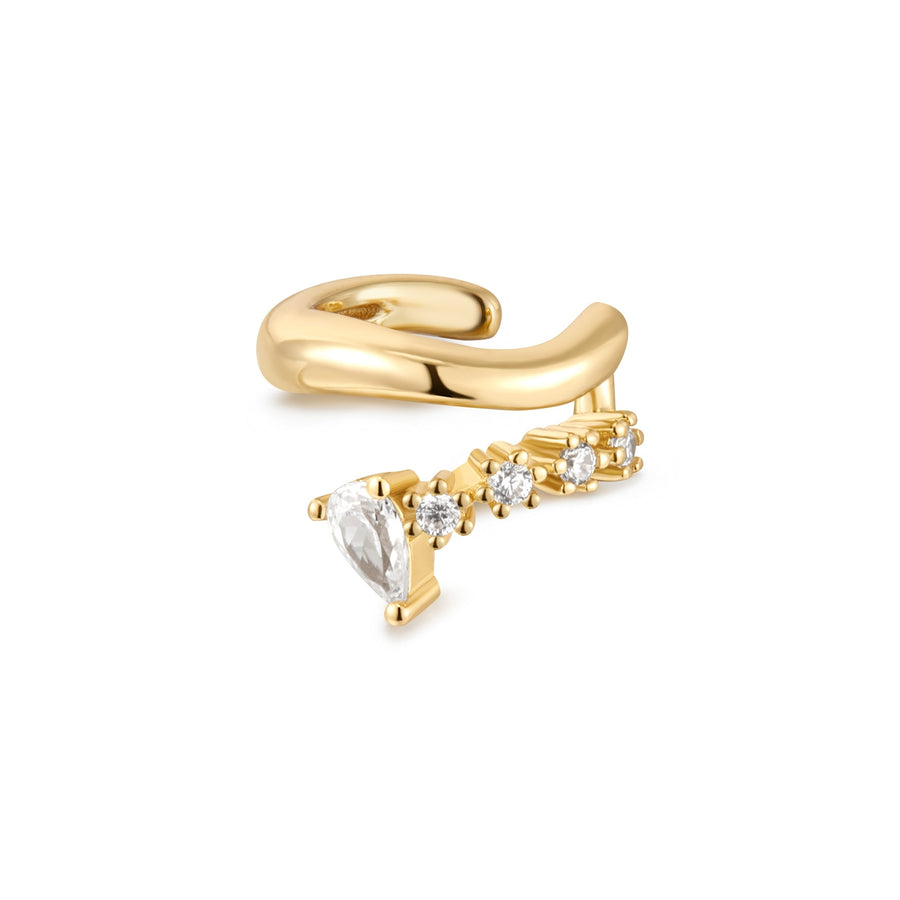 Ania Haie Gold Sparkle Cuff E056 - 03GAnia HaieE056 - 03G