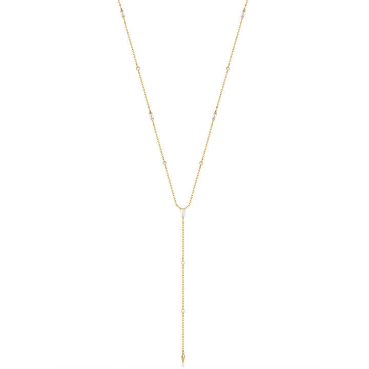 Ania Haie Gold Sparkle Point Y Necklace N053 - 05GAnia HaieN053 - 05G