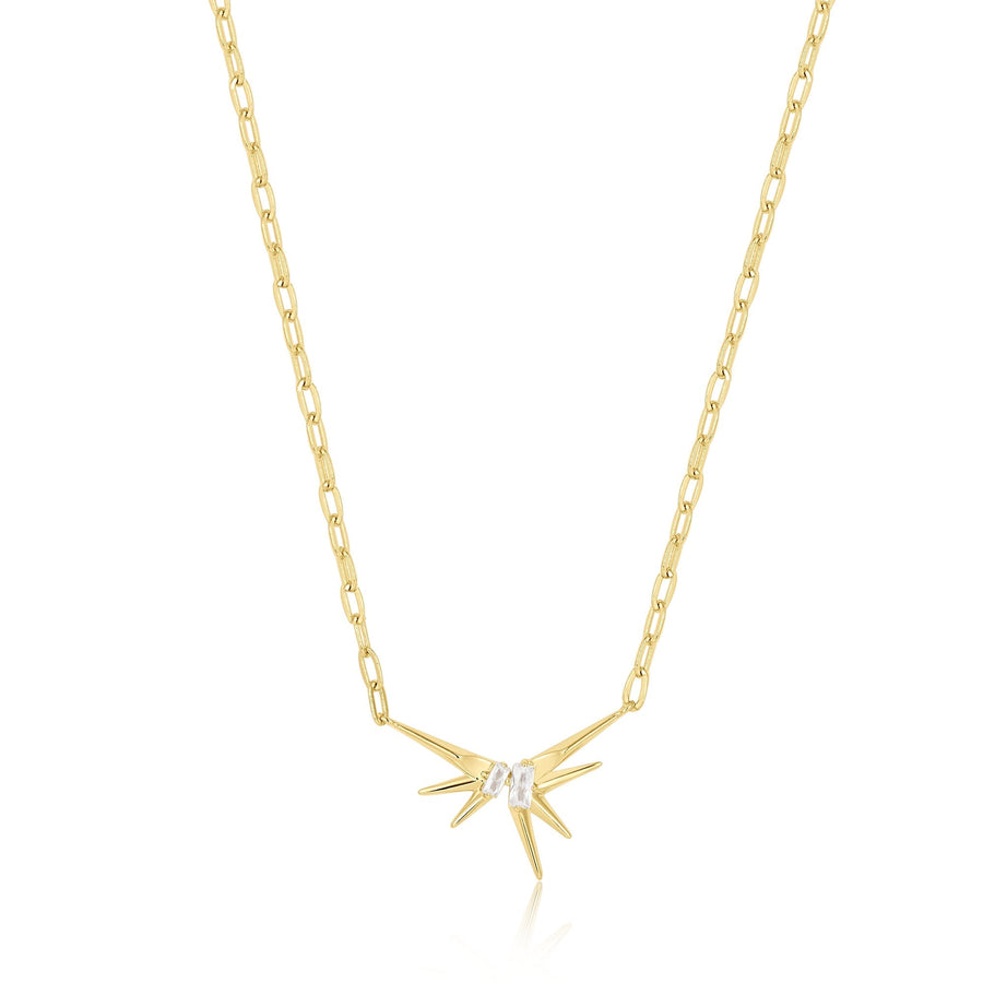 Ania Haie Gold Sparkle Spike Pendant Necklace N053 - 01GAnia HaieN053 - 01G