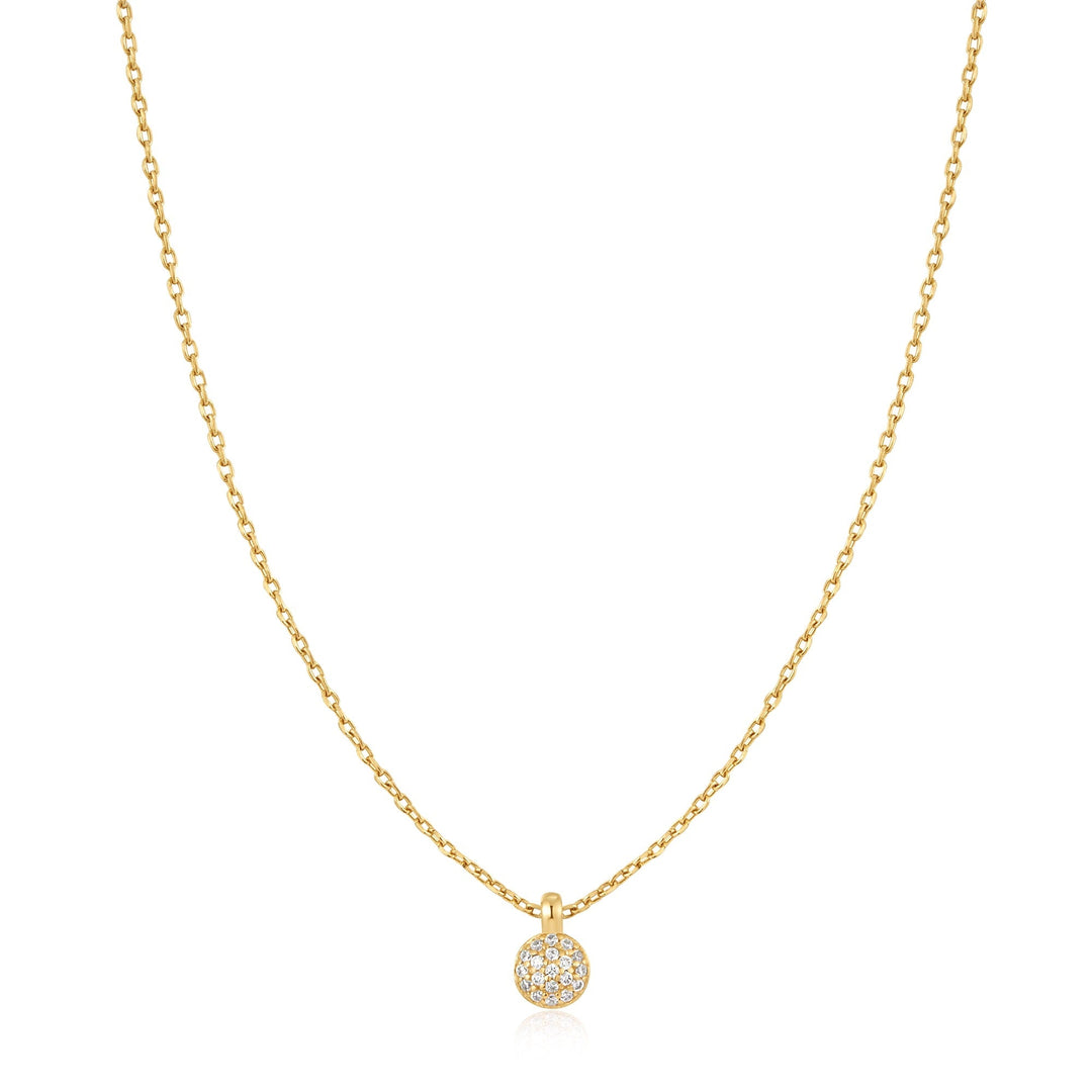 Ania Haie Gold Sphere Pave Necklace N061 - 01GAnia HaieN061 - 01G