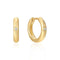Ania Haie Gold Star Huggie Hoop Earrings E048 - 02GAnia HaieE048 - 02G