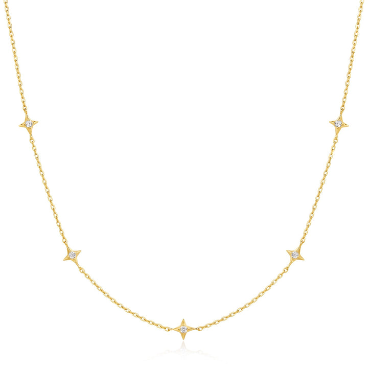 Ania Haie Gold Stars Station Necklace N061 - 04GAnia HaieN061 - 04G