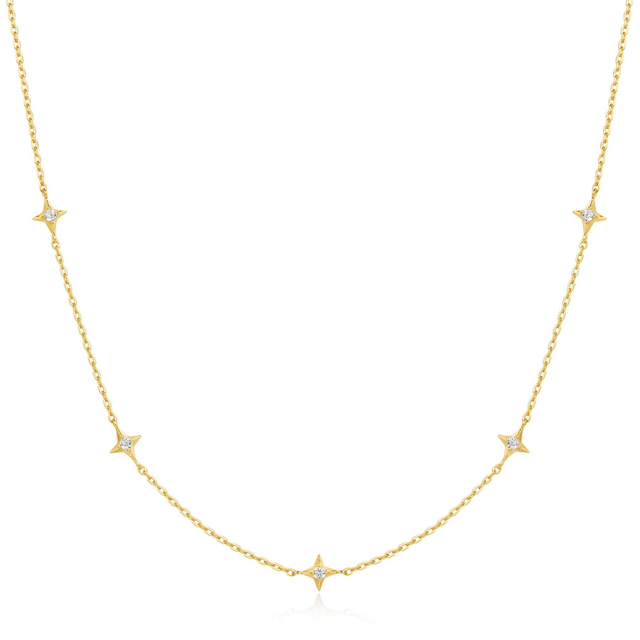 Ania Haie Gold Stars Station Necklace N061 - 04GAnia HaieN061 - 04G