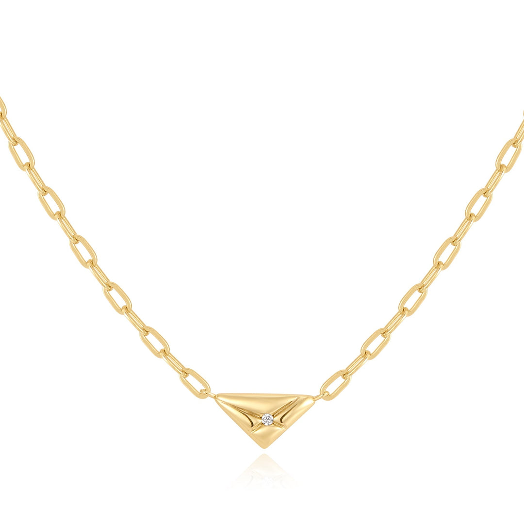 Ania Haie Gold Triangle Necklace N059 - 02GAnia HaieN059 - 02G