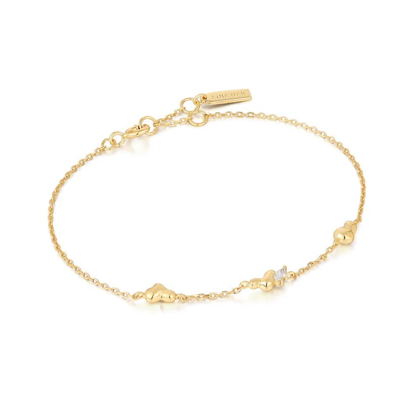 Ania Haie Gold Twisted Wave Chain Bracelet B050 - 01GAnia HaieB050 - 01G