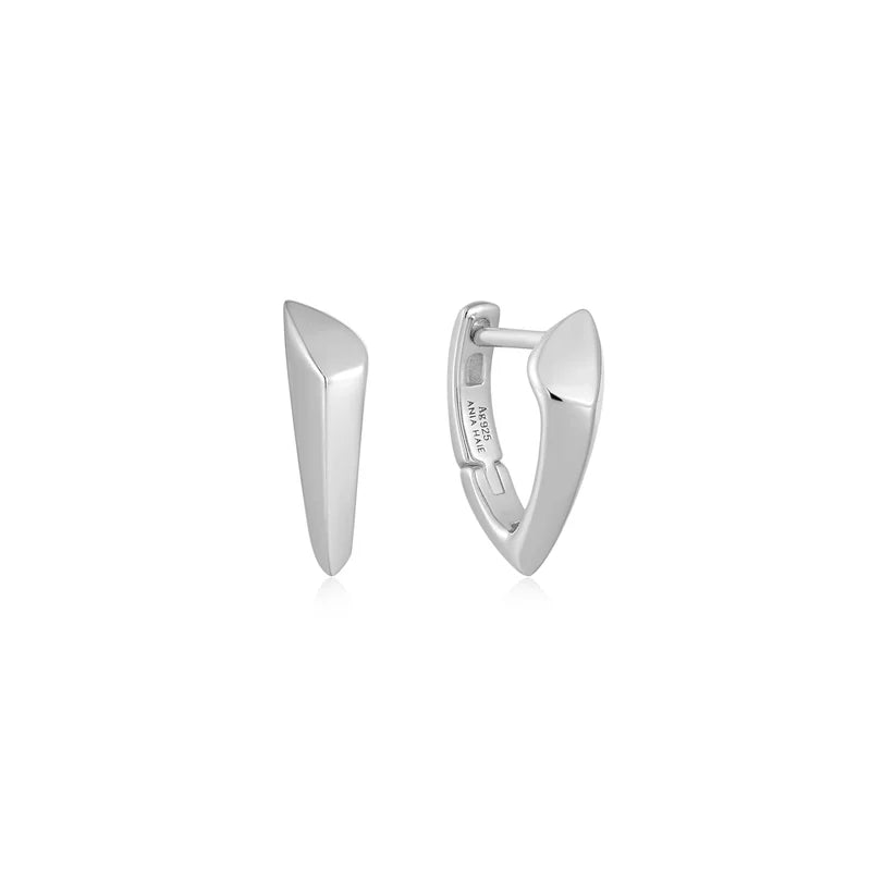 Ania Haie Silver Arrow Huggie Hoop Earrings E049 - 06HAnia HaieE049 - 06H