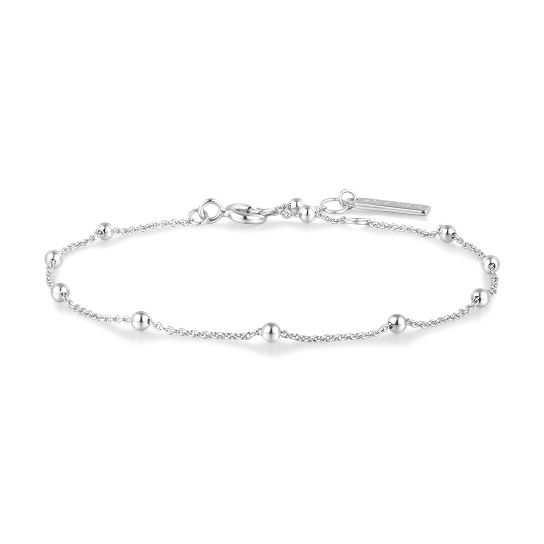 Ania Haie Silver Beaded Chain Bracelet B058 - 01HAnia HaieB058 - 01H