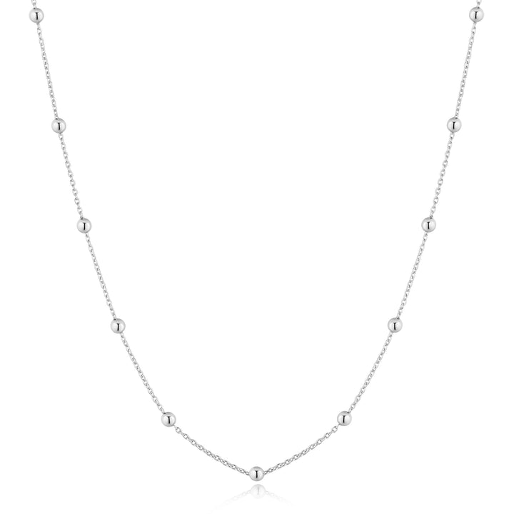 Ania Haie Silver Beaded Chain Necklace N060 - 02HAnia HaieN060 - 02H