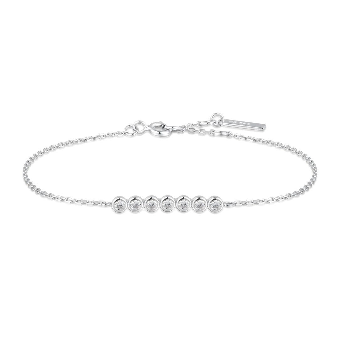 Ania Haie Silver Bezel Set Bracelet B058 - 02HAnia HaieB058 - 02H