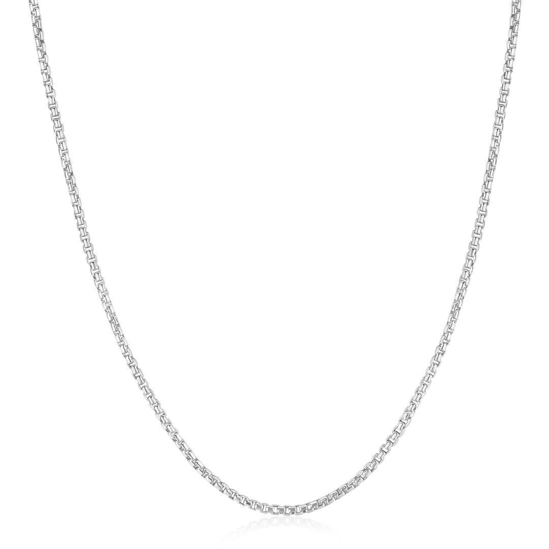 Ania Haie Silver Box Link Chain Necklace N060 - 05HAnia HaieN060 - 05H