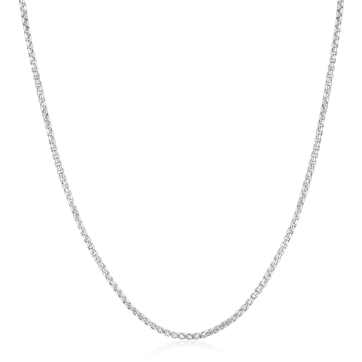 Ania Haie Silver Box Link Chain Necklace N060 - 05HAnia HaieN060 - 05H