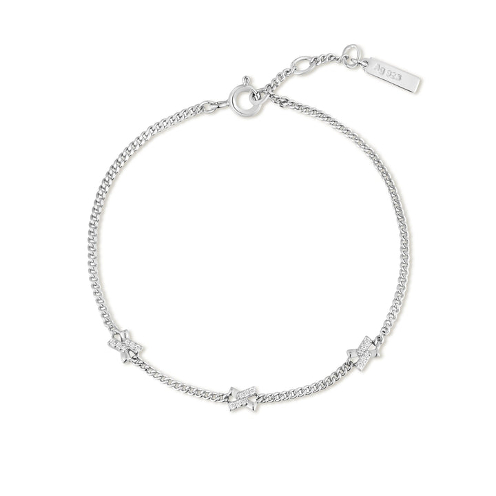 Ania Haie Silver Cross Station Bracelet B061 - 03HAnia HaieB061 - 03H