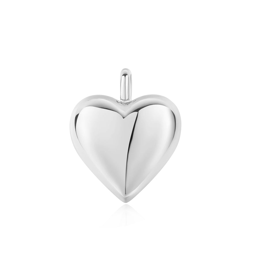 Ania Haie Silver Dome Heart Charm NC060 - 08HAnia HaieNC060 - 08H