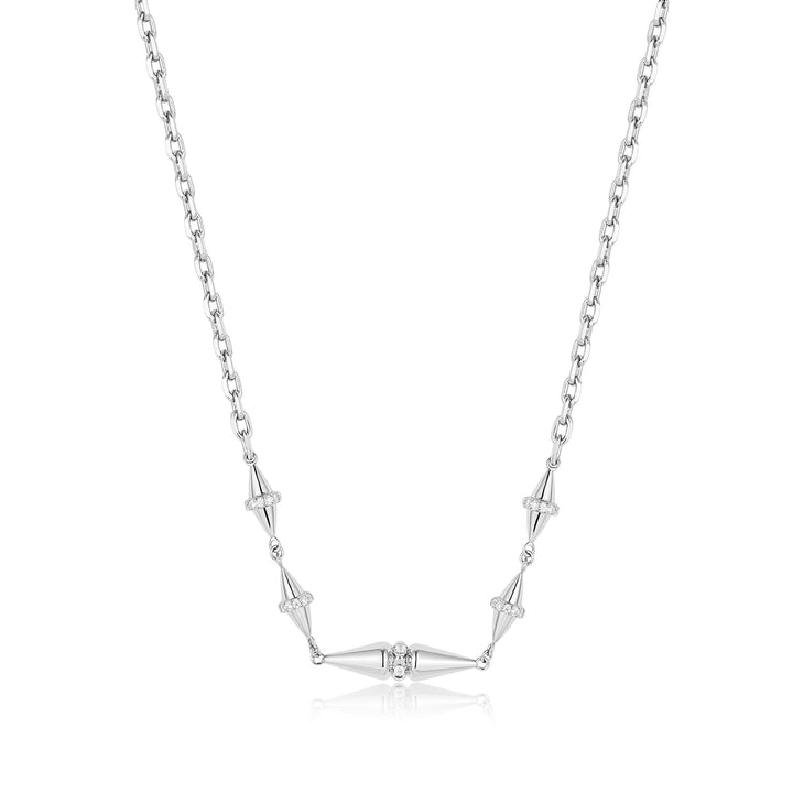 Ania Haie Silver Geometric Chain Necklace N053 - 04HAnia HaieN053 - 04H