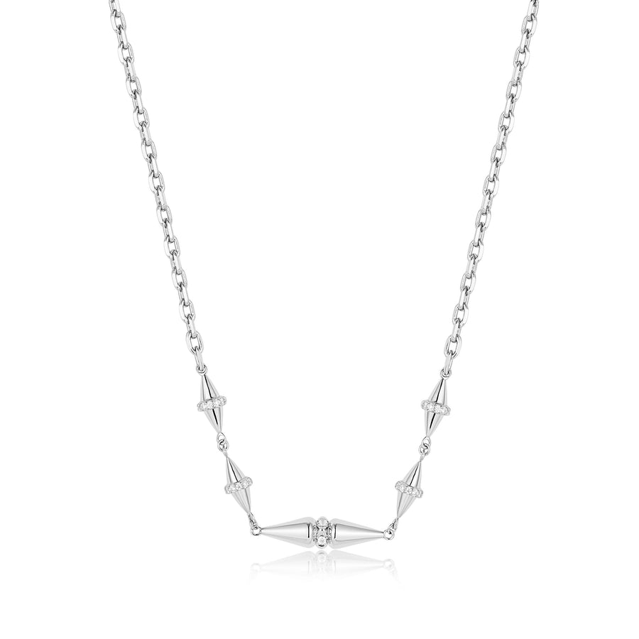 Ania Haie Silver Geometric Chain Necklace N053 - 04HAnia HaieN053 - 04H