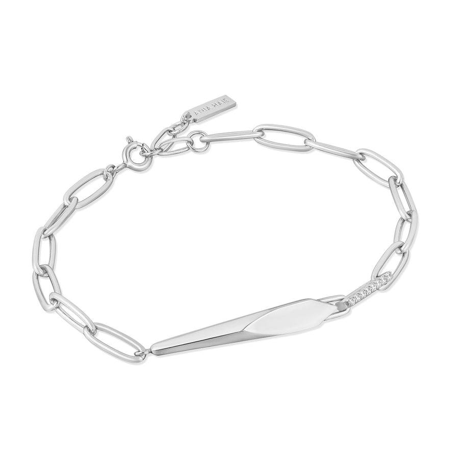 Ania Haie Silver Geometric Chunky Chain Bracelet B053 - 03HAnia HaieB053 - 03H