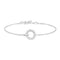 Ania Haie Silver Interlinked Circles Pavé Bracelet B056 - 01HAnia HaieB056 - 01H