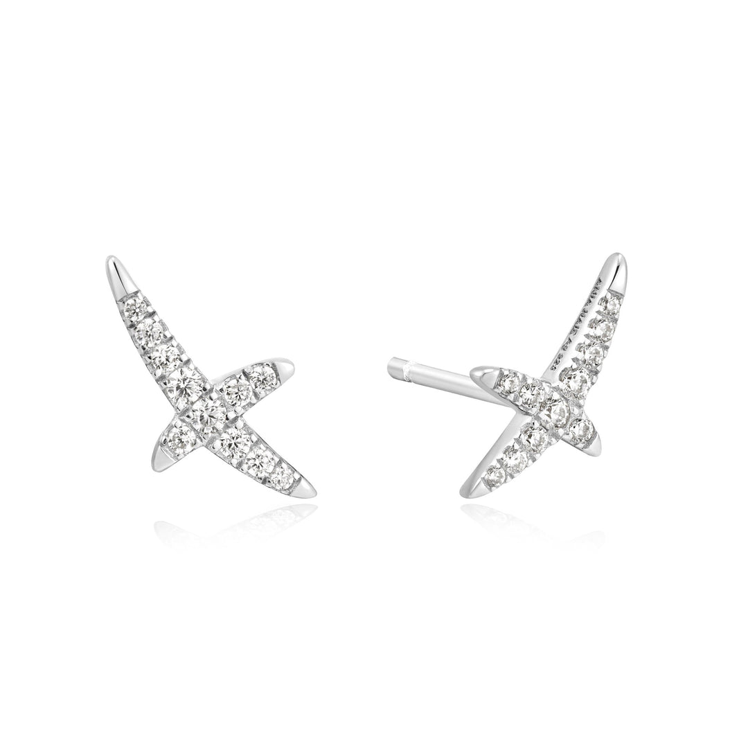 Ania Haie Silver Kiss Pavé Studs E057 - 02HAnia HaieE057 - 02H