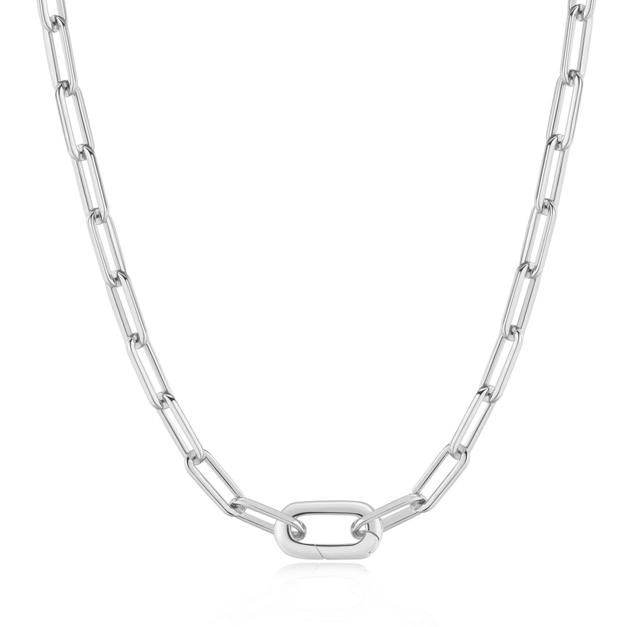 Ania Haie Silver Linked Chunky Chain Necklace N060 - 06HAnia HaieN060 - 06H