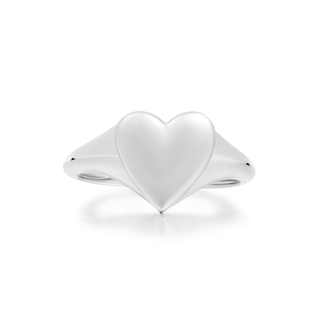 Ania Haie Silver Love Signet Ring R057 - 02HAnia HaieR057 - 02H - 52