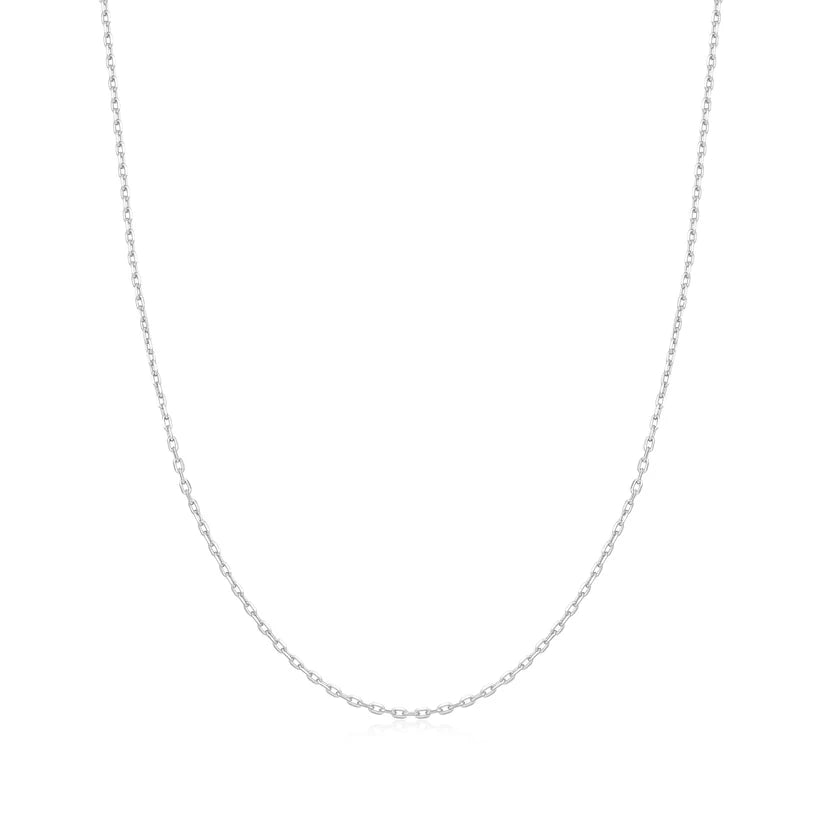 Ania Haie Silver Mini Link Charm Chain Necklace N048 - 01HAnia HaieN048 - 01H