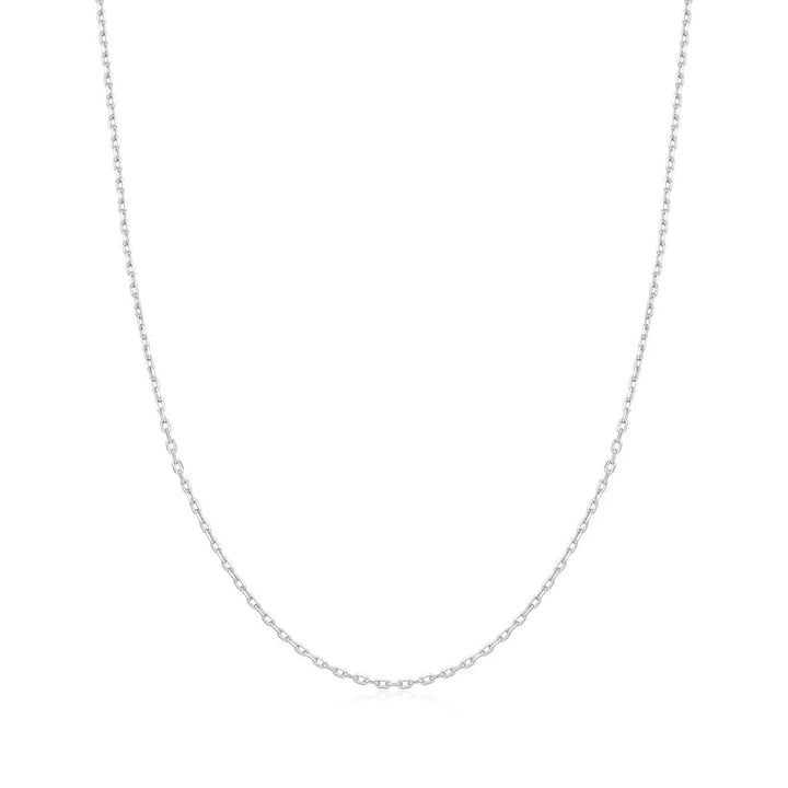 Ania Haie Silver Mini Link Charm Chain Necklace N048 - 01HAnia HaieN048 - 01H