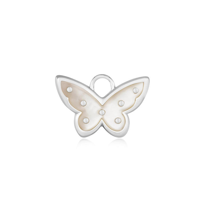 Ania Haie Silver Mother Of Pearl Butterfly Earring Charm EC055 - 04HAnia HaieEC055 - 04H