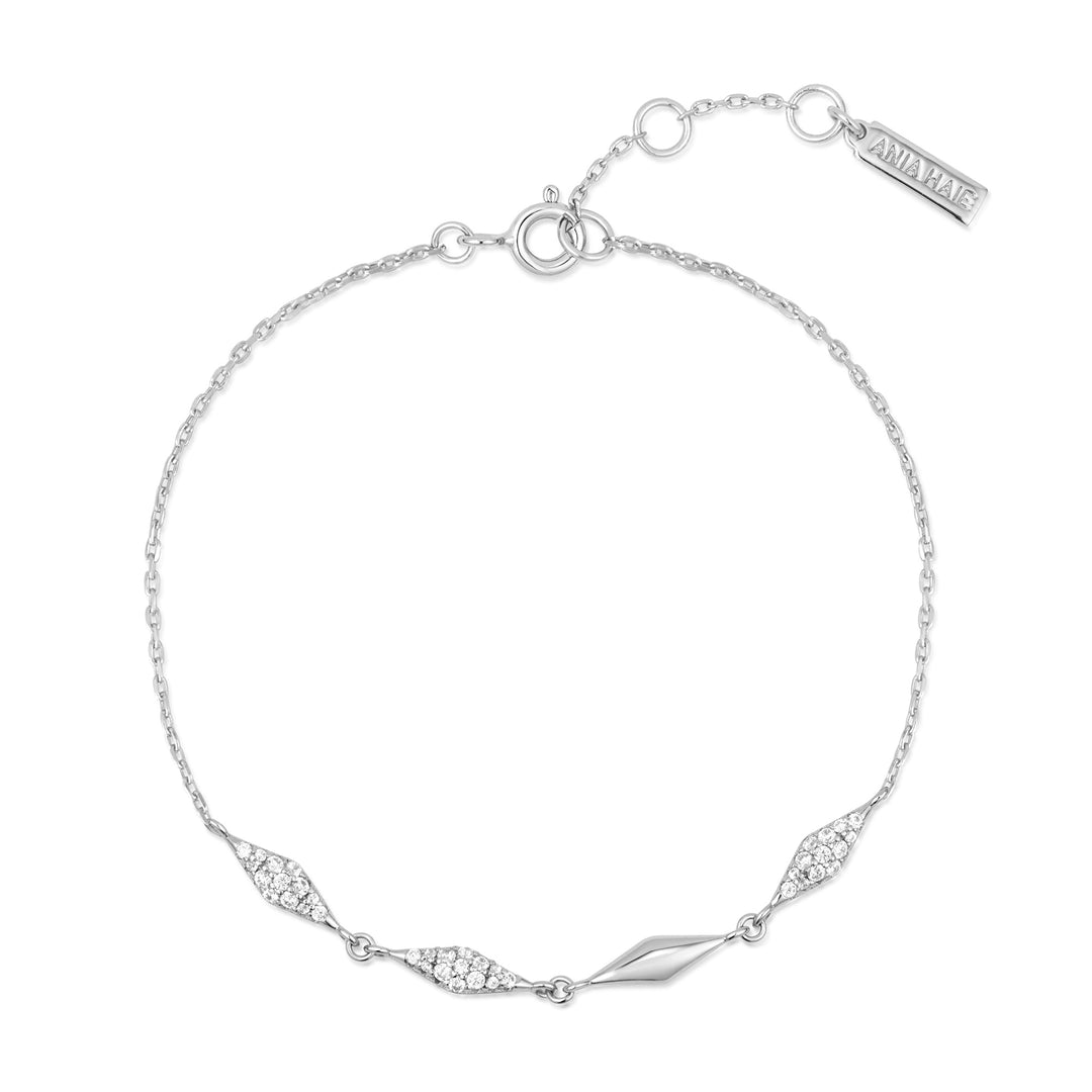 Ania Haie Silver Multi Sparkle Bracelet B061 - 04HAnia HaieB061 - 04H