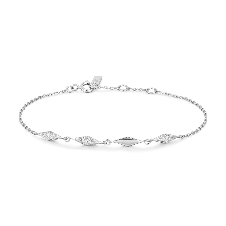 Ania Haie Silver Multi Sparkle Bracelet B061 - 04HAnia HaieB061 - 04H