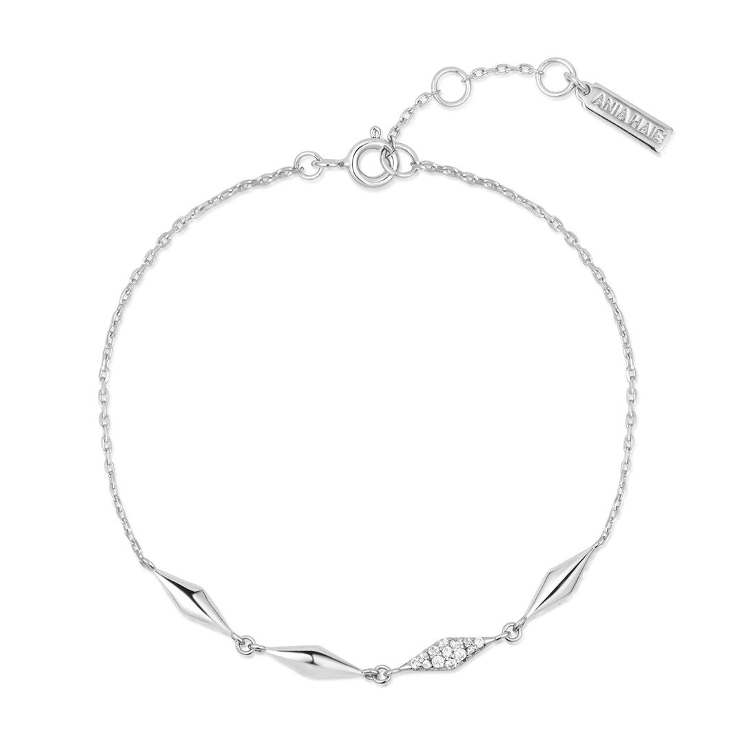 Ania Haie Silver Multi Sparkle Bracelet B061 - 04HAnia HaieB061 - 04H