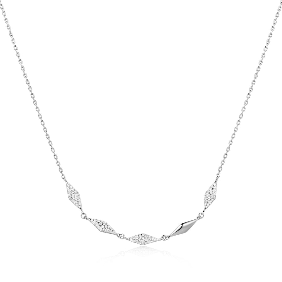 Ania Haie Silver Multi Sparkle Necklace N061 - 06HAnia HaieN061 - 06H