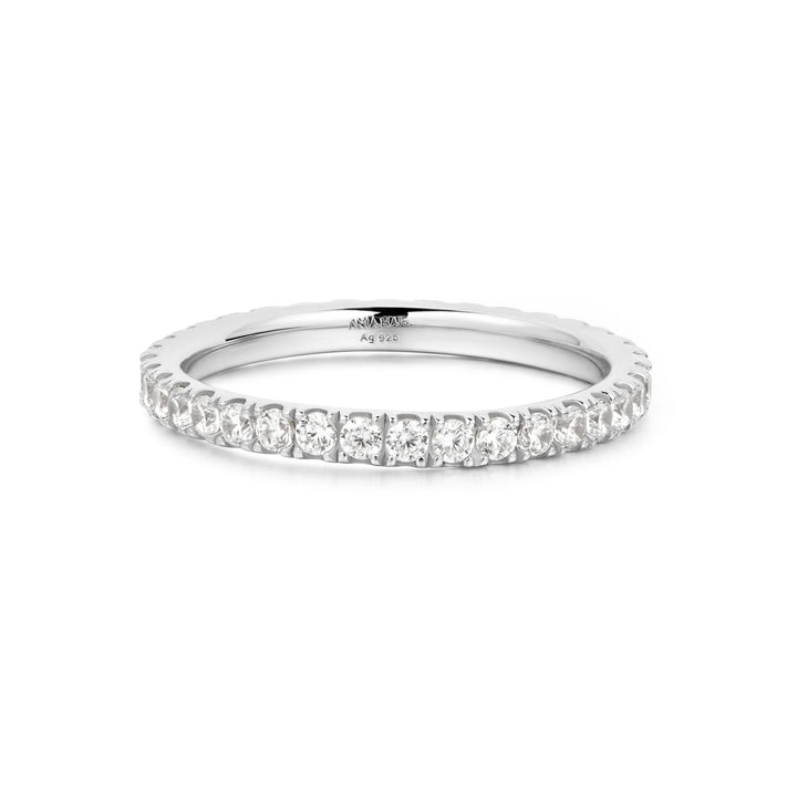 Ania Haie Silver Pavé Ring R057 - 01HAnia HaieR057 - 01H - 52