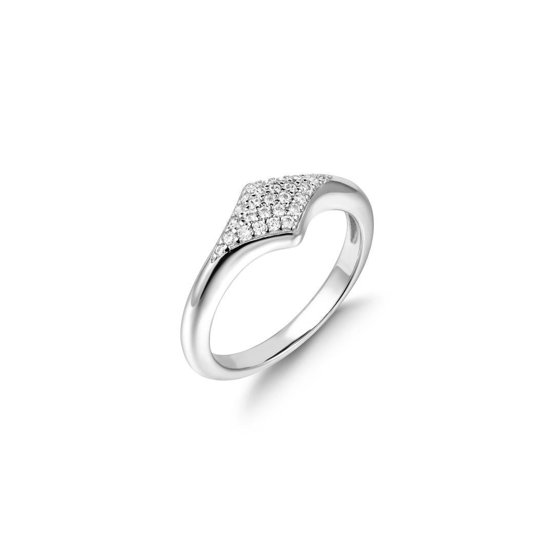 Ania Haie Silver Pave Sparkle Ring R061 - 05HAnia HaieR061 - 05H - 52